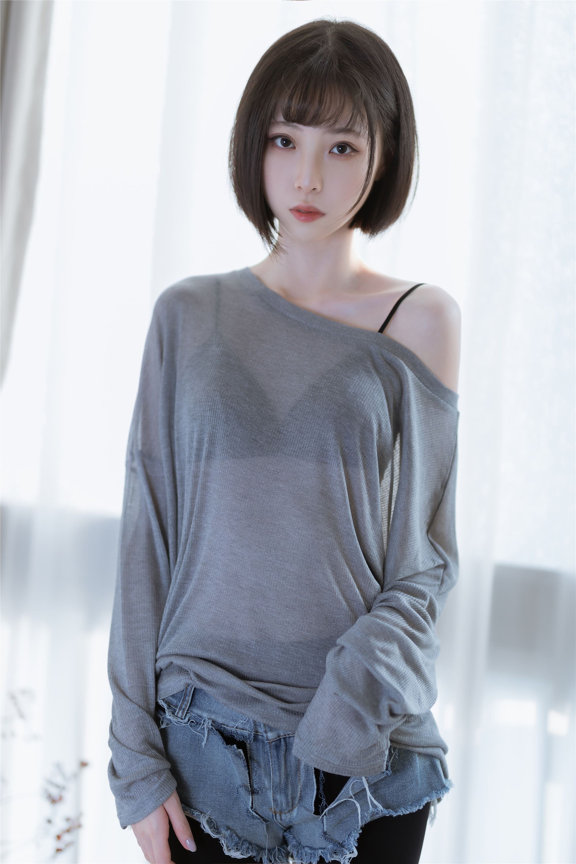 许岚LAN – NO.027 半透毛衣